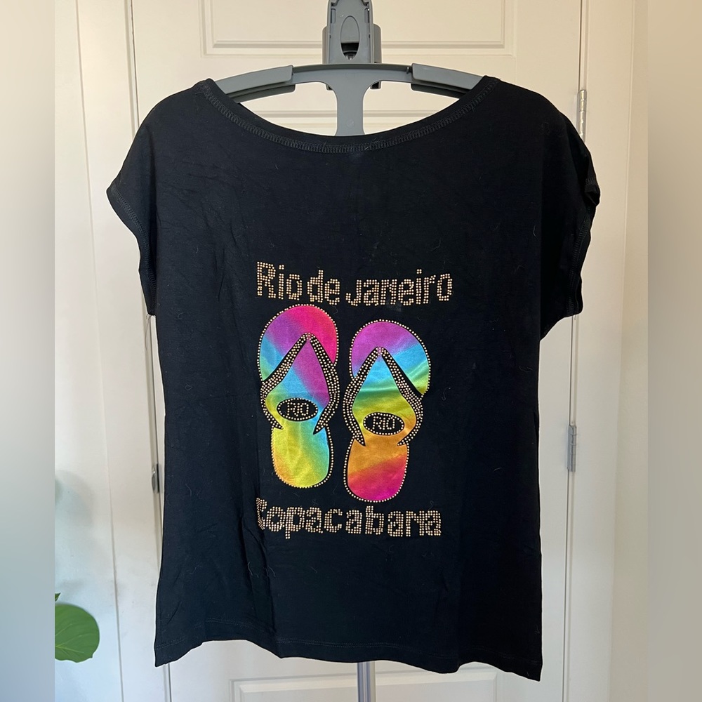 Boat neck T shirt brought back from Brazil